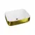Umywalka nablatowa 50x40cm - Lavita Galera Gold White